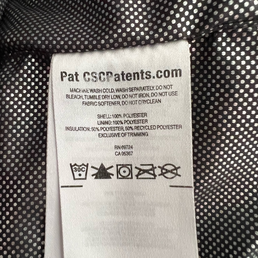 Columbia Purple Puffer Jacket with High Collar. Size M - Picture 8 of 9